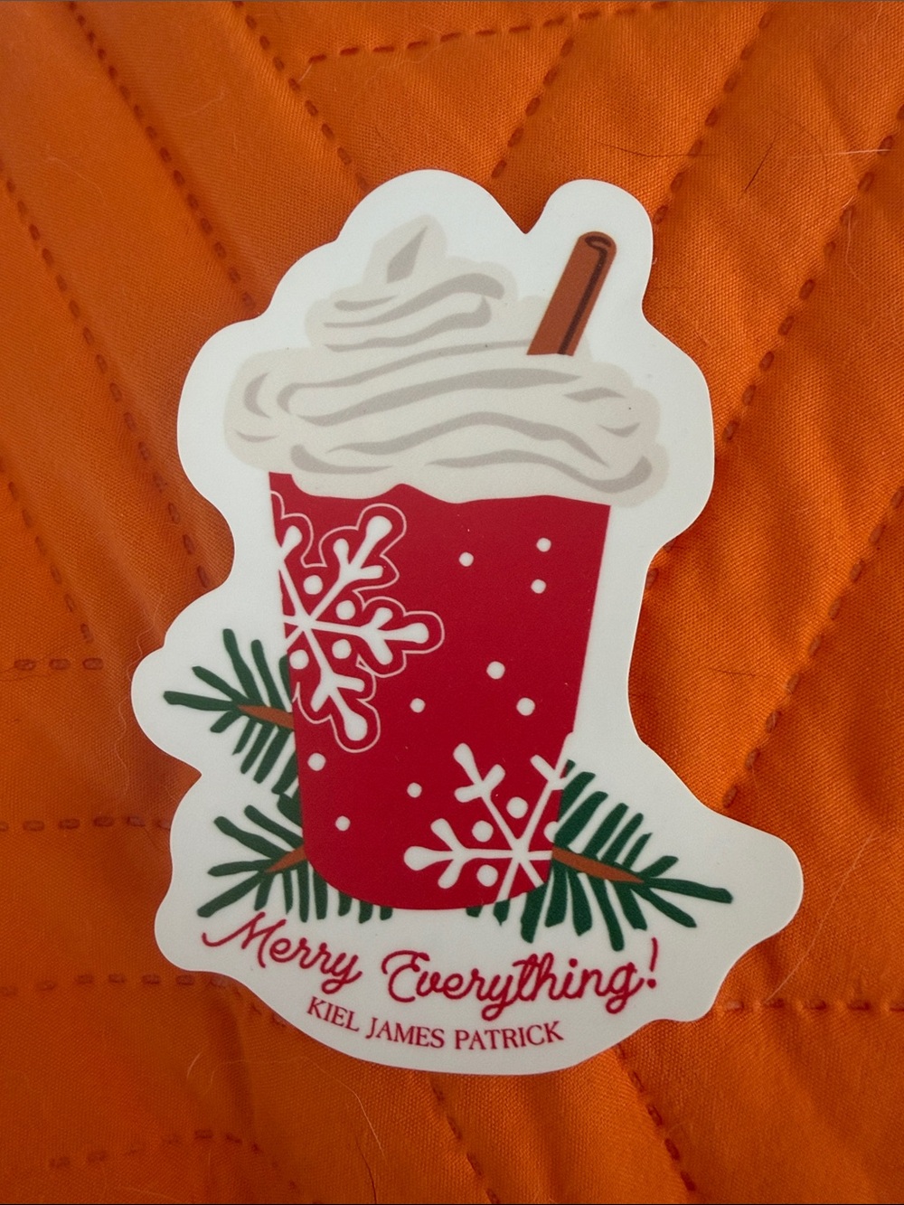Kiel James Patrick Merry Everything Sticker